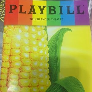 Playbill Shucked musical Broadway June 2023 Pride banner New gift or collect